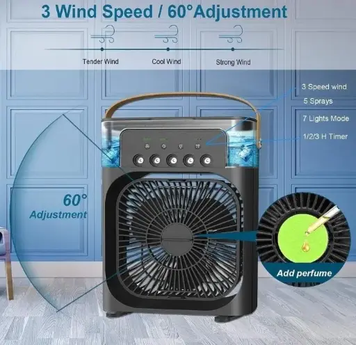 Plastic Portable Air Cooler Fan
