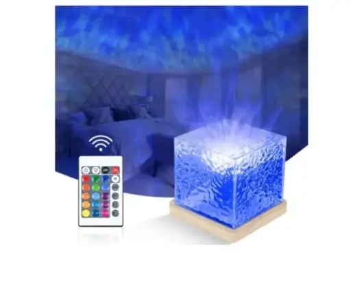 Ocean Wave Night Light Projector Lamp